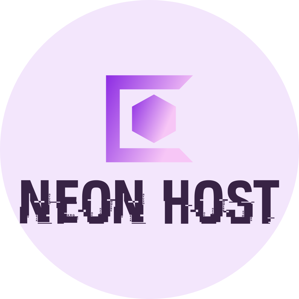Logo Neon-Host